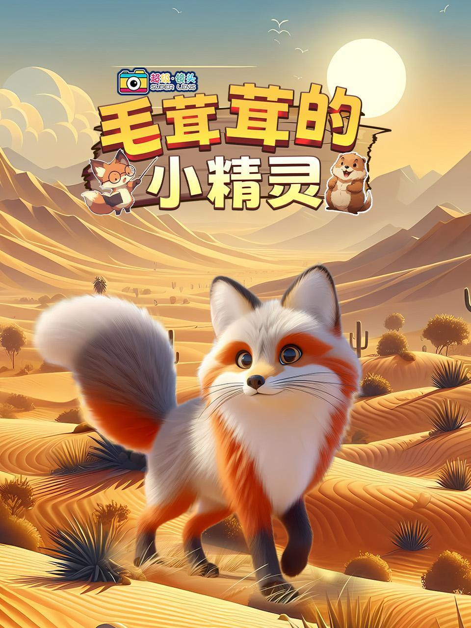 超级镜头毛茸茸的小精灵